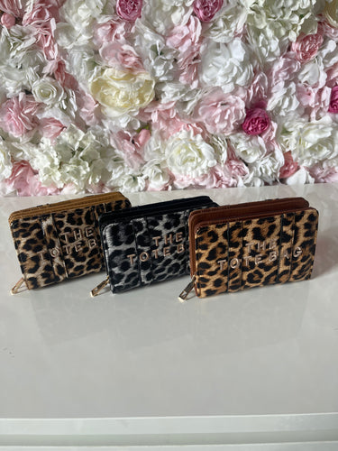 Leopard Print Tote Purses