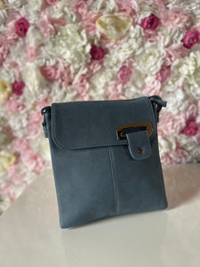 Double Compartment Crossbody Bag - Various Colours