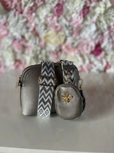 Load image into Gallery viewer, Bee Pouch Crossbody Bag with Funky Strap