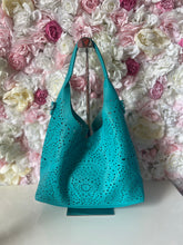 Load image into Gallery viewer, Laser Cut Shoulder Bag in a Bag