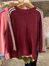 Load image into Gallery viewer, Stripe Sleeve Jumper - Various Colours