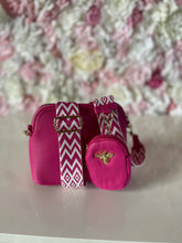 Load image into Gallery viewer, Bee Pouch Crossbody Bag with Funky Strap