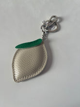 Load image into Gallery viewer, Leather Lemon Keyring Bag Charm