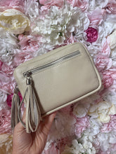 Load image into Gallery viewer, Leather Crossbody Bag with Adjustable Strap