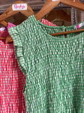 Load image into Gallery viewer, Gingham Longline Stretchy Dress