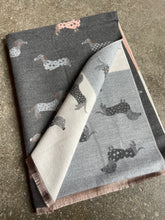Load image into Gallery viewer, Sausage Dog Reversible Scarf