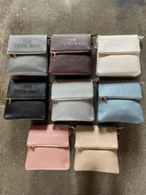Load image into Gallery viewer, Tall Flap Over Crossbody Bag - Various Colours