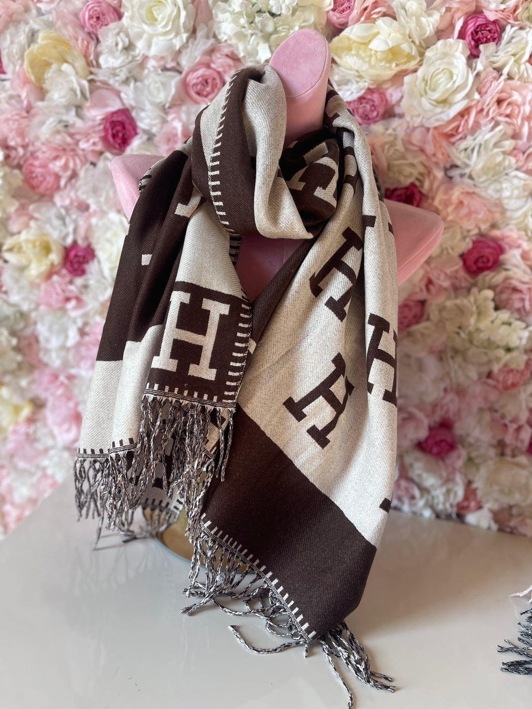 H Detail Scarf - Various Colours