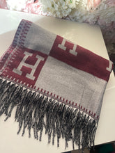 Load image into Gallery viewer, H Detail Scarf - Various Colours