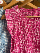 Load image into Gallery viewer, Gingham Longline Stretchy Dress