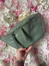Load image into Gallery viewer, XL Leather Sling Crossbody Bag - Various Colours