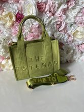 Load image into Gallery viewer, Faux Suede Mid Size Tote Bag