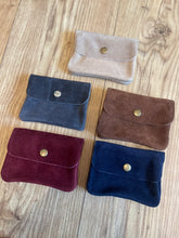 Load image into Gallery viewer, Super Soft Plain Suede Coin Purse