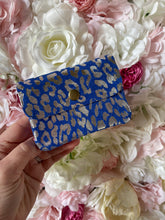 Load image into Gallery viewer, Suede Leopard Print Coin Purse