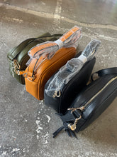 Load image into Gallery viewer, Faux Leather Camera Bag