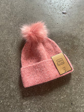 Load image into Gallery viewer, Cosy Speckle Print Bobble Hat