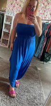 Load image into Gallery viewer, Strapless Elasticated Top Jumpsuit