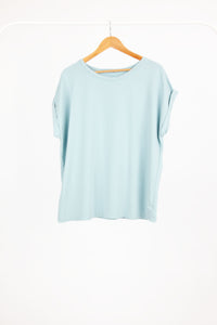 Oversized Roll Sleeve Top
