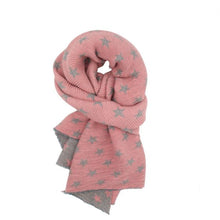 Load image into Gallery viewer, Reversible Crinkle Star Scarf - Mini Stars